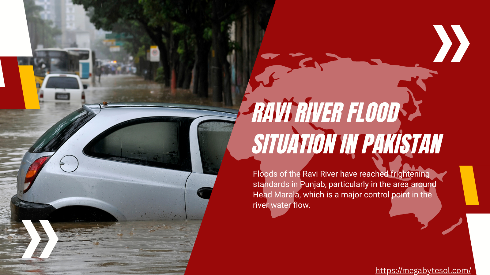 flood in Pakistan