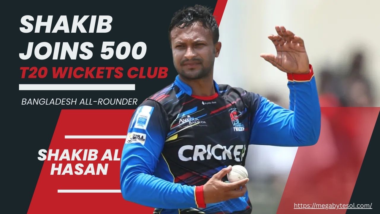 Shakib Joins 500 T20 Wickets Club